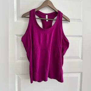Athleta Racerback Top Purple Size 1X